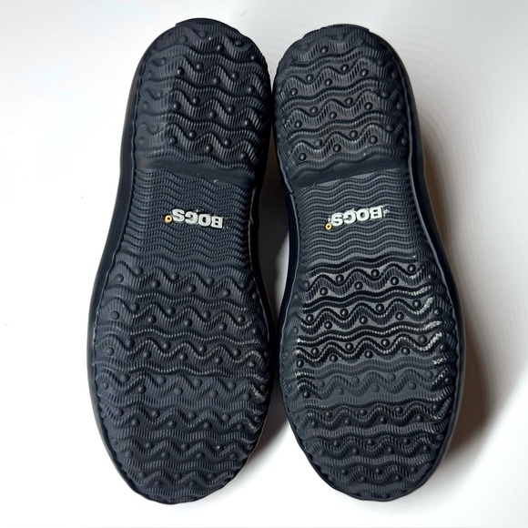 BOGS Women's Patch Slip-On Slides Everyday Shoes-Black waterproof Size- 6 - Picture 10 of 10